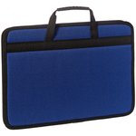 Деловая сумка Florentia ткань, синий, 1 отделение, молния По_ТК_680
