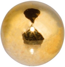 Фото 1/3 Неодимовый магнит шар 2,5 мм, золотой