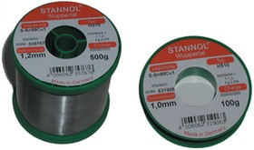 TC HS10, 631904, Solder Wire, 0.5mm, Sn99.3/Cu0.7, 100g
