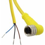 1200651444, Sensor Cables / Actuator Cables MIC 3P FP 2M 90D #22AWG PVC