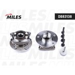 Ступица колеса задняя с подшипником VOLVO S60/V70/XC70 01- (SKF VKBA3632) DB83138