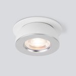 Pruno белый/серебро 8W 4200К (25080/LED)/Встраиваемый светодиодный светильник