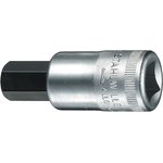 03050007, 1/2 in Drive Bit Socket, Hex Bit, 7mm, 60 mm Overall Length