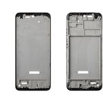 Рамка дисплея (средняя часть) для Xiaomi Redmi 10 (черный)
