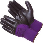 Нейлоновые перчатки со вспененным нитриловым покрытием Oil Grip Plus 3/4 облив ...
