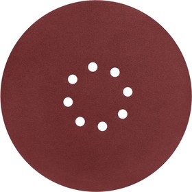 Фото 1/10 Круг абразивный перфорированный под липучку 225 мм, Р150, 5 шт 120225-150