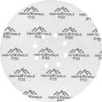 Круг абразивный перфорированный под липучку 225 мм, Р150, 5 шт 120225-150