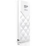 Флеш Диск Silicon Power 32Gb Ultima U03 SP032GBUF2U03V1W USB2.0, white