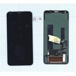 Дисплей (экран) в сборе с тачскрином для LG Q6a, Q6, Q6+ (Plus) черный