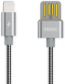 Фото 1/2 USB кабель REMAX Tinned Copper Series Cable RC-080i для Apple 8 pin серебряный