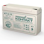 КТ 6-12, Аккумулятор свинцовый 6В-12Ач 151х50х98