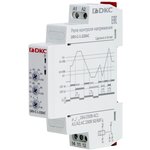 Реле контроля напряжения однофазное тип DRV конфигурация контакта 1CO 220В AC ...