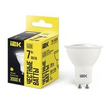 LLE-PAR16-7-230-30-GU10, Лампа LED PAR16 софит 7Вт 230В 3000К GU10 IEK