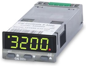 Фото 1/5 320050, 3200 PID Temperature Controller, 48 x 24 (1/32 DIN)mm, 2 Output Relay, 24 V ac/dc Supply Voltage