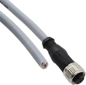 Фото 1/3 21348500882010, Sensor Cables / Actuator Cables M12-A 8PIN FML STRT SINGLE END 1.0M PVC