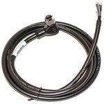 BU-22731031, Sensor Cables / Actuator Cables CBL FMALE RA TO WIRE 8P SHLD