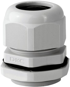 Фото 1/10 Ввод кабельный Dкаб. 3-6.5мм IP68 PG7 с контргайкой DKC 52500