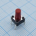 SKHHBSA010, Tactile Switches 6.0x6.0x9.5mm 260gf