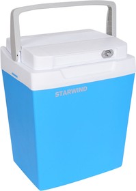 Фото 1/9 Автохолодильник STARWIND CF-129, 29л, синий и серый