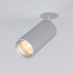 Diffe светильник встраиваемый серебряный 15W 4200K (25066/LED)