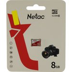 Флеш карта microSDHC 8GB Netac P500 ECO  NT02P500ECO-008G-S  (без SD адаптера)
