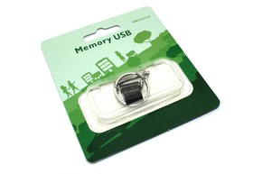 Флешка USB Dr. Memory mini 4Гб, USB 2.0 черная