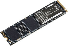 Фото 1/10 Накопитель SSD Digma PCIe 3.0 x4 512GB DGSM3512GS33T Mega S3 M.2 2280