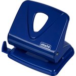 WP-3534, Дырокол Attache Symbol до 30 листов, линейка, металл, синий