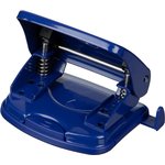 WP-3534, Дырокол Attache Symbol до 30 листов, линейка, металл, синий