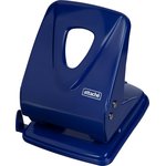 WP-3544, Дырокол Attache Symbol до 40 листов, линейка, металл, синий