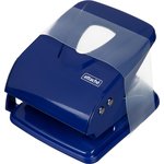 WP-3544, Дырокол Attache Symbol до 40 листов, линейка, металл, синий