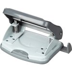 WP-3927, Дырокол Attache Smart до 25 листов, линейка, пластик, серый
