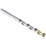 A0028.0, A002 HSS-TiN 8mm Jobber Drill Bit, 117 mm Plain Shank