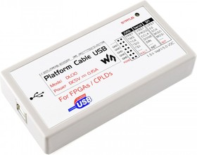 Фото 1/4 Platform Cable USB, Программатор, загрузочный кабель для конфигурирования ПЛИС Xilinx