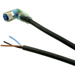 1-2273012-1, Sensor Cables / Actuator Cables 4pos PVC 1.5mM8 Agl sckt pig A