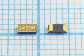 Кварцевый резонатор 32,768 кГц, корпус SMD03215C2, нагрузочная емкость 12,5 пФ, точность настройки 20 ppm, стабильность частоты 150/-40~85C