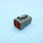 DTP06-4S, DTP Automotive Connector Plug 4 Way