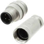 858-005-103RLU4, Circular Connector, 5 Contacts, Cable Mount, M12 Connector ...