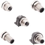 851-004-103R004, Circular Connector, 4 Contacts, Panel Mount, M5 Connector ...