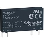 SSL1D03BD, Solid State Relays - PCB Mount 3.5A 1-24VDC 15-30VDC SSR SLIM 1
