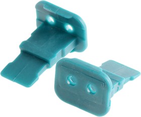 Фото 1/3 AT Automotive Connector Female Green Cable 2 Way AW2S