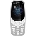 A00028101, Мобильный телефон Nokia 3310 dual sim 2017 серый 2Sim 2.4 240x320 2Mpix