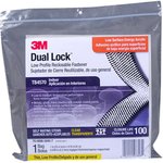 TB4570, Cable Ties 1 IN X 10 FT CLEAR DUAL LOCK FASTENER