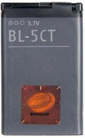 Фото 1/4 (BL-5CT) аккумулятор для Nokia 3720c, 5220xm, 6303c, 6730c, C3-01, c5-00, c6-01 BL-5CT