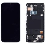 Дисплей для Samsung Galaxy A40 SM-A405F (TFT) черный с рамкой