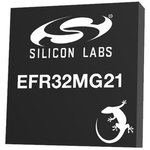EFR32MG21B020F1024IM32-B, RF System on a Chip - SoC Mighty Gecko, QFN32, 2.4G, 20dB, mesh multiprotocol, 1024kB, 96kB(RAM), 20 GPIO