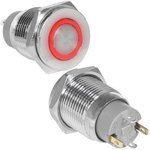 GQ16PF-10ZE/J/R/N off-on, Кнопка антивандальная GQ16PF-10ZE/J/R/N, OFF-ON ...
