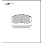 ADB0415, Колодки тормозные дисковые | перед |