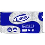 5079843, Полотенца бумажные Luscan Expert 3сл с тиснением и перф 4шт/уп