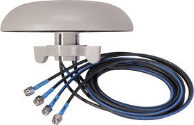 Фото 1/2 1399.59.0005 Dome WiFi Antenna with SMA Connector, 4G (LTE), WiFi (Dual Band)